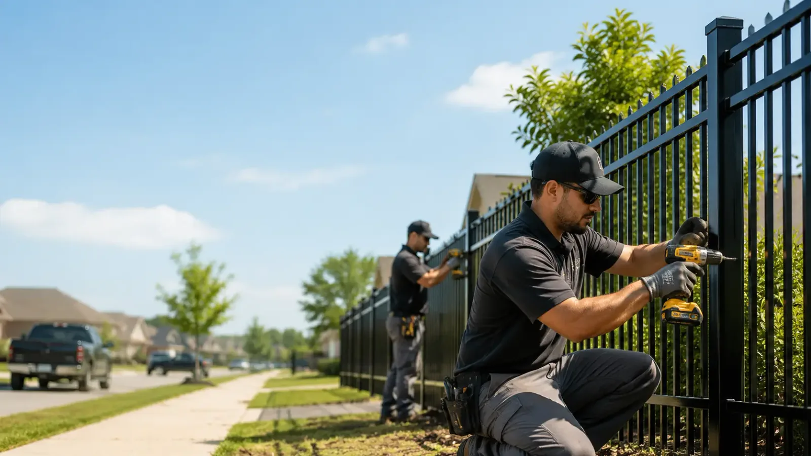 Metal Fence Installation in Warnock, OH